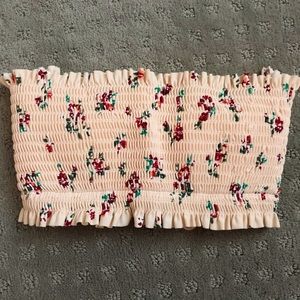 strapless bathing suit top!!